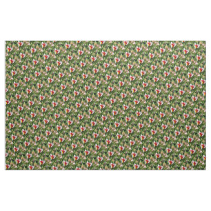 Tissu Tulipe de ressort funky