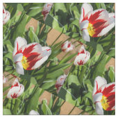 Tissu Tulipe de ressort funky (Fermer)