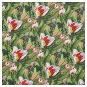 Tissu Tulipe de ressort funky (Échantillon)