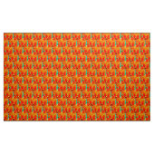 Tissu Tulipe orange (Yard)