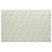 Tissu Tulipe rose fleur botanique moderne (Fat Quarter)