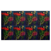 Tissu Tulipe rouge (Yard)