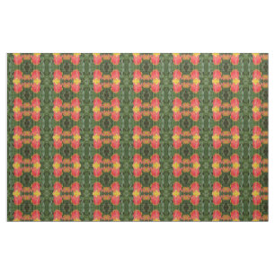 Tissu Tulipe rouge