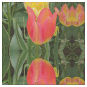 Tissu Tulipe rouge (Fermer)