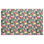 Tissu Tulipes aquarelles (Vivid) (Yard)