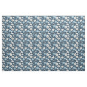 Tissu Tulipes bleues et blanches (Yard)