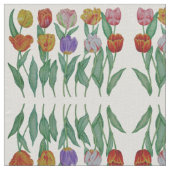 Tissu Tulipes de ressort (Détail)