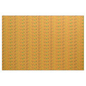 Tissu Tulipes orange (Yard)