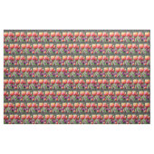 Tissu Tulipes tombées flammes (Yard)