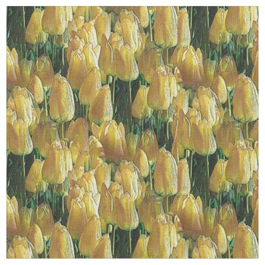 Tissu Tulips Sunshine Yellow (Fermer)