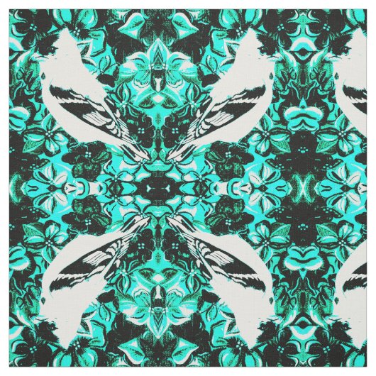 Tissu Turquoise (Échantillon)