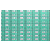 Tissu Turquoise Art Déco (Yard)