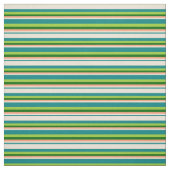 Tissu Turquoise, Bisque, Saumon clair, Vert foncé & Vert (Échantillon)