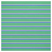 Tissu Turquoise, Bleu, Beige & Vert mer (Échantillon)
