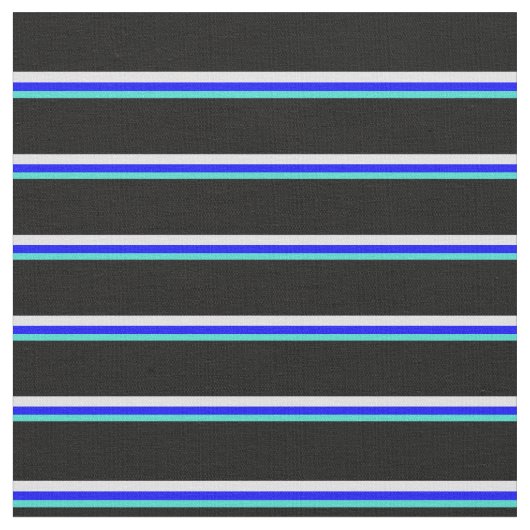 Tissu Turquoise, Bleu, Lavande et Noir (Fermer)