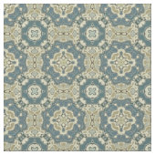 Tissu Turquoise bleu vert gris ocre Hip Orient Bali Art (Fermer)