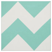 Tissu Turquoise Chevron Zigzag (Échantillon)