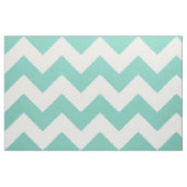 Tissu Turquoise Chevron Zigzag (Fat Quarter)