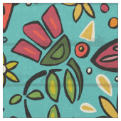 Tissu turquoise d'aziza (Fermer)