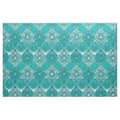 Tissu turquoise de saffreya (Yard)