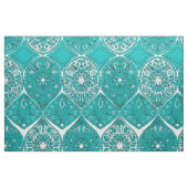 Tissu turquoise de saffreya (Fat Quarter)