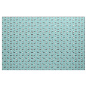Tissu turquoise de taureau terrier (Yard)