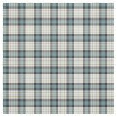 Tissu Turquoise et bleu marine Rustique Plaid (Échantillon)