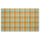 Tissu Turquoise et coutume orange de cm (Fat Quarter)