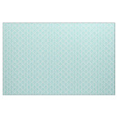 Tissu Turquoise et damassé blanche (Yard)