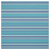Tissu Turquoise foncé, Bisque et Bleu de minuit (Échantillon)