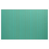 Tissu Turquoise foncée et Motif rayé vert foncé (Yard)