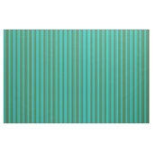 Tissu Turquoise foncée et Motif rayé vert foncé (Fat Quarter)