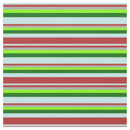 Tissu Turquoise, Rouge, Gris foncé, Chartreuse & Vert fo (Fermer)