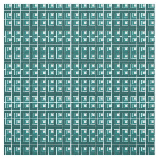 Tissu Turquoise Topsy Turvy (Échantillon)