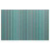 Tissu Turquoise, turquoise, beige, marron et noir (Yard)
