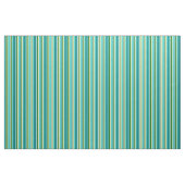 Tissu Turquoise, Turquoise, Cyan clair, Vert foncé & Tan (Fat Quarter)