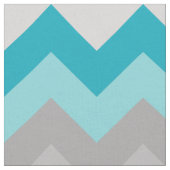 Tissu Turquoise Turquoise gris gris gris gris clair Chev (Fermer)