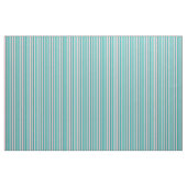 Tissu Turquoise, Turquoise & Pink Stripes/Lines Motif (Yard)