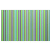 Tissu Turquoise, Vert, Brown, Bleu et Rose clair (Yard)