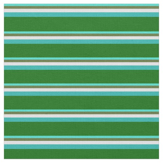 Tissu Turquoise, Vert, Lavande, Vert foncé (Fermer)