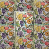 Tissu Tutti Frutti (Carreau)