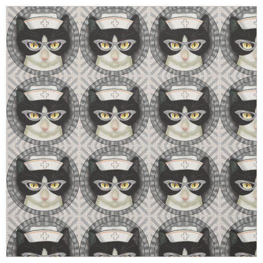 Tissu Tuxedo Infirmière (Échantillon)