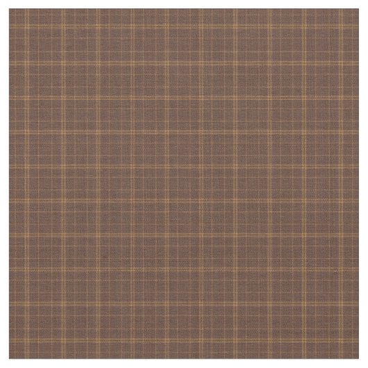 Tissu Tweed orange et Brown (Fermer)