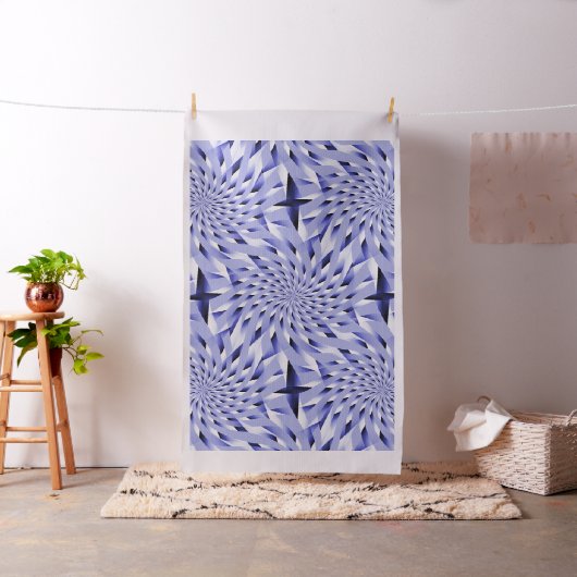 Tissu Twirls en Bleu....... (In Situ)