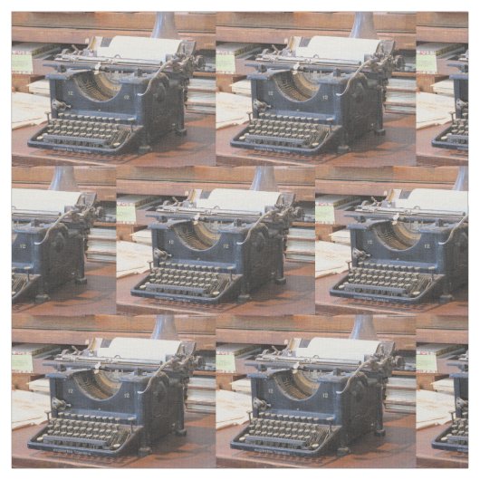 Tissu Typographie antique (Échantillon)