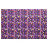 Tissu Typographie de Pansy Violet, (Fat Quarter)