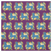 Tissu Tyran bleu du Royaume-Uni (Échantillon)