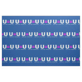 Tissu U=U VIH non détectable égale non transmettable (Fat Quarter)