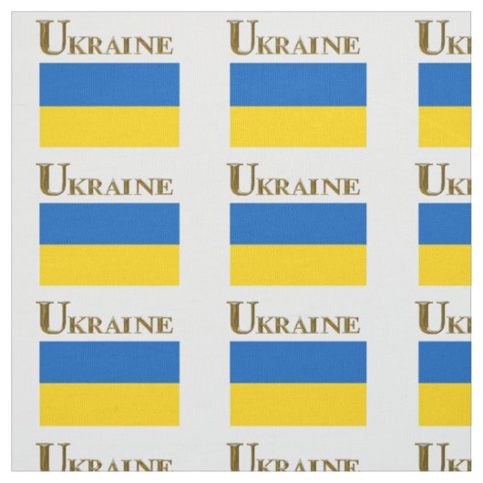 TISSU UKRAINE (Échantillon)