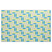 Tissu Ukraine et drapeau ukrainien (Fat Quarter)